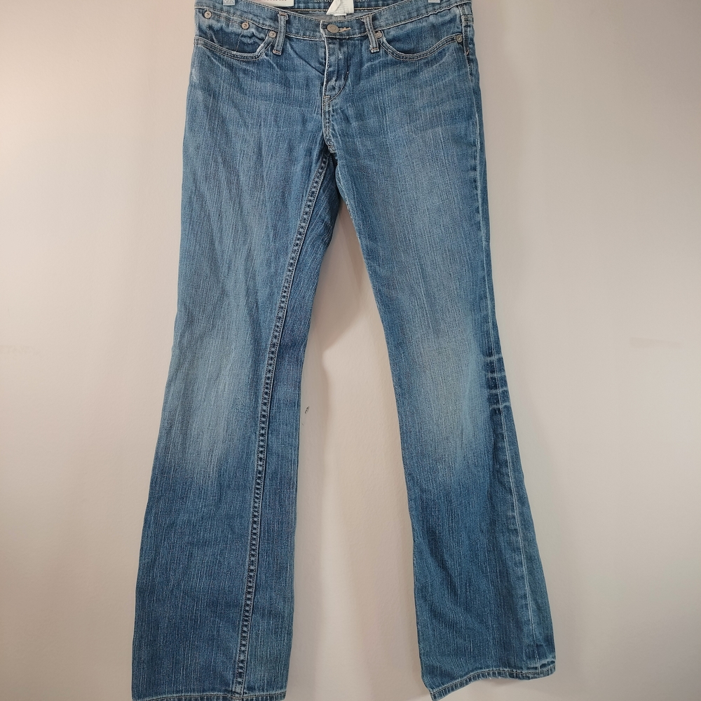 Banana Republic Low-Rise Bootcut Jeans - Light/Medium Wash